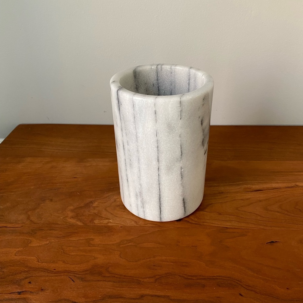 Crate & Barrel French Kitchen Marble Wine Cooler